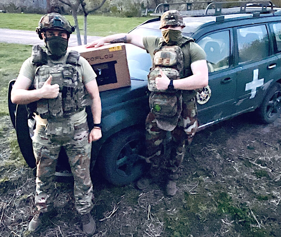 The first EcoFlow Delta 2 Max from our latest batch has just made its way to the 53rd Brigade of the Armed Forces of Ukraine 🇺🇦.