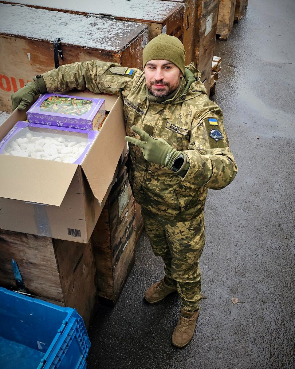 The 24th Mechanized Brigade is the FIRST to report receiving holiday treats!